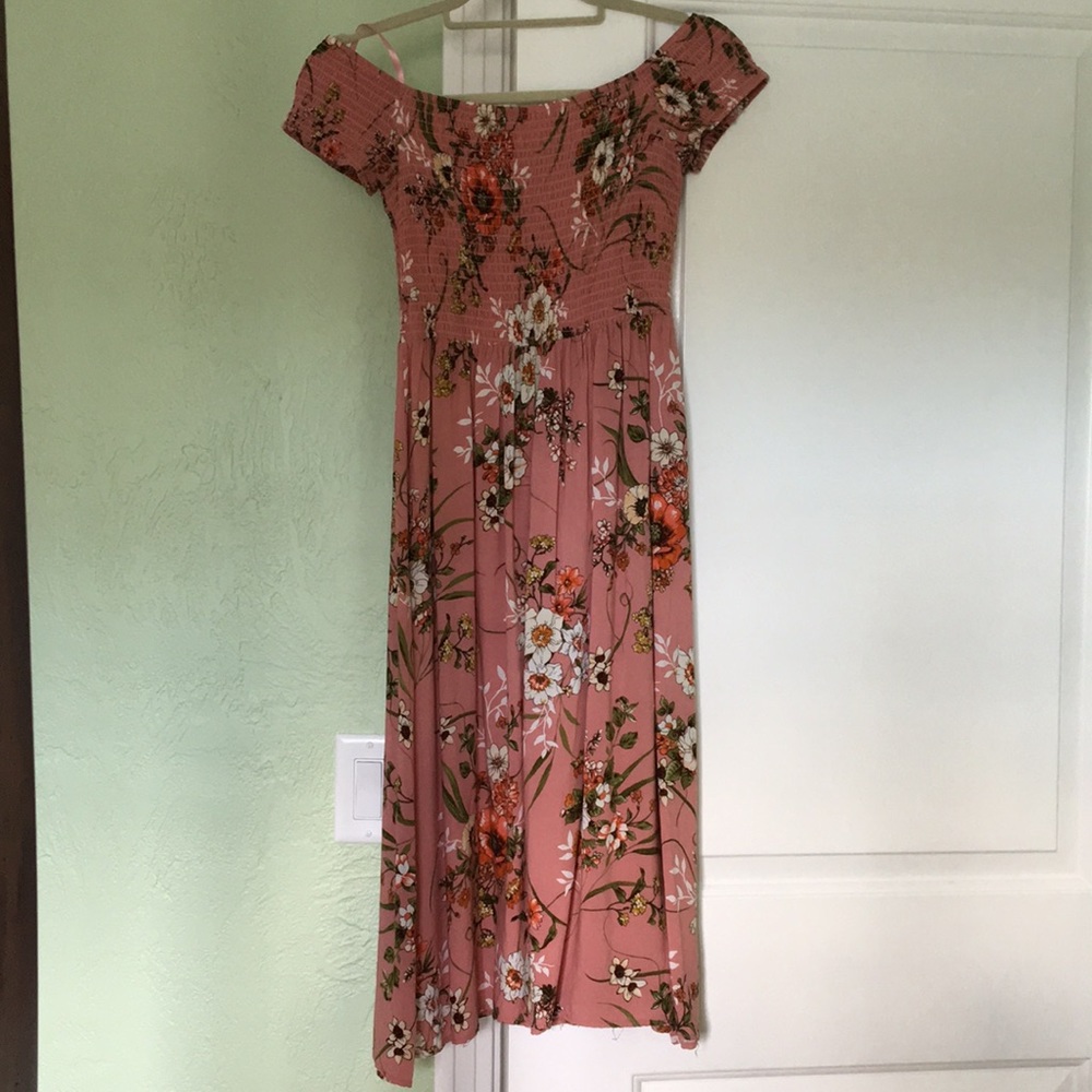 Off the shoulder sundress